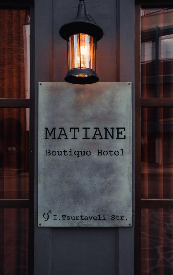 Matiane Boutique Hotel Tbilisi Eksteriør billede